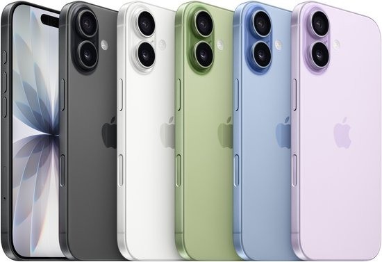 Apple iphone 17 mix kleuren