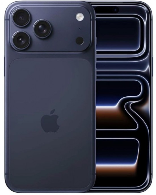 Apple iphone 17 pro blauw 3