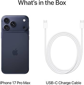 Apple iphone 17 pro max box b