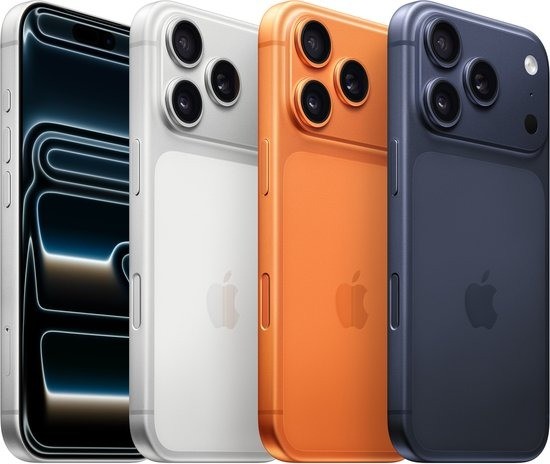 Apple iphone 17 pro mix kleuren 0
