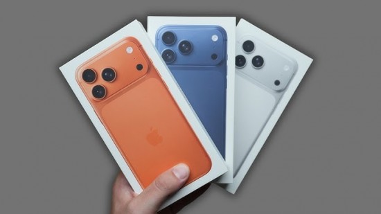 Apple iphone 17 pro mix kleuren aa