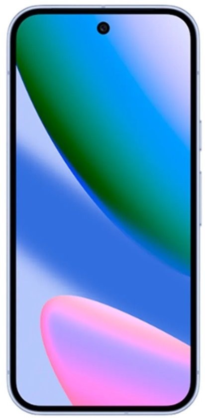 Google pixel 10  licht blauw 1