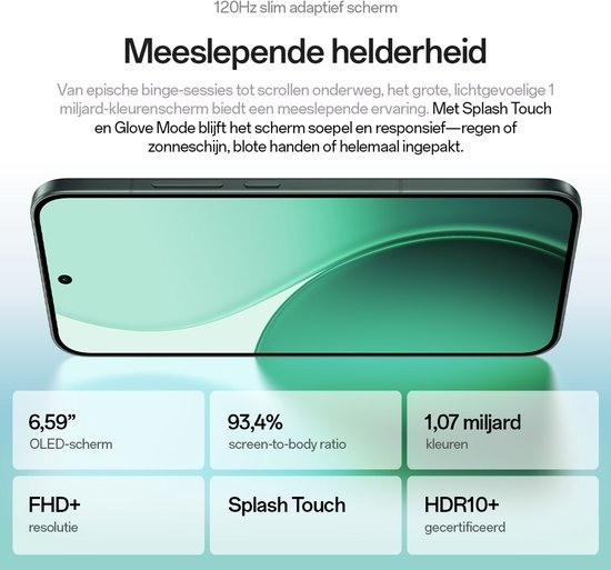 Oppo reno14 5g 12256gb luminous green 4