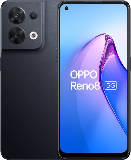Oppo reno8   256 gb   zwart 1