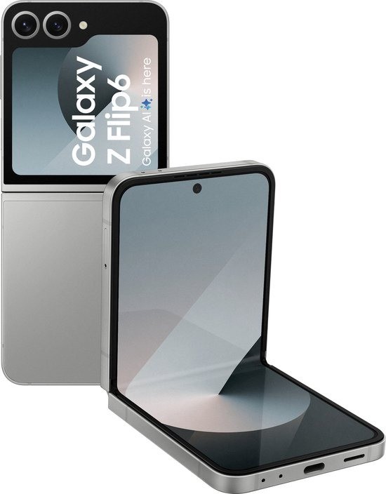 Samsung galaxy z flip6 silver 1