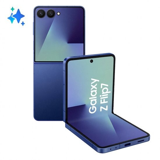 Samsung galaxy z flip7  256gb  blue shadow 1